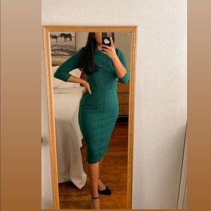 Boden green 3/4 sleeve with collar